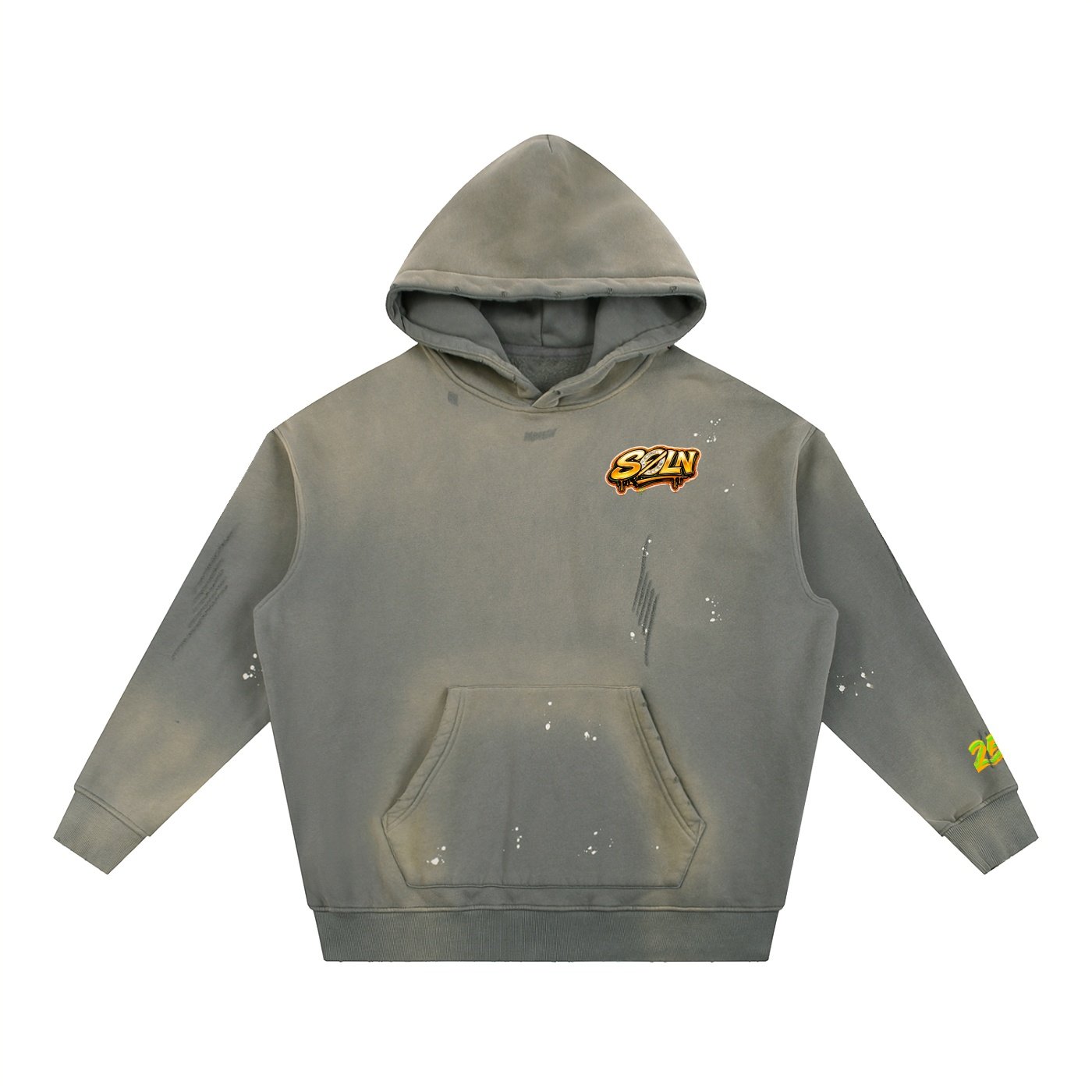 SØLN-Vintage Fleece Hoodie Core_Edition - Image 3