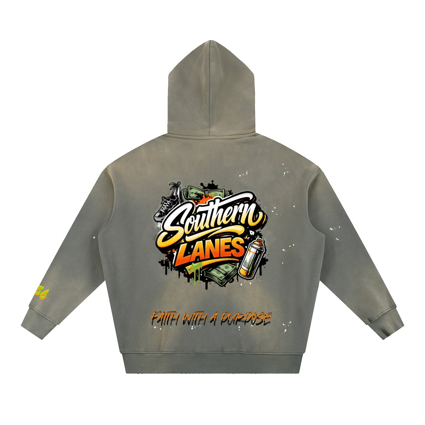 SØLN-Vintage Fleece Hoodie Core_Edition - Image 4