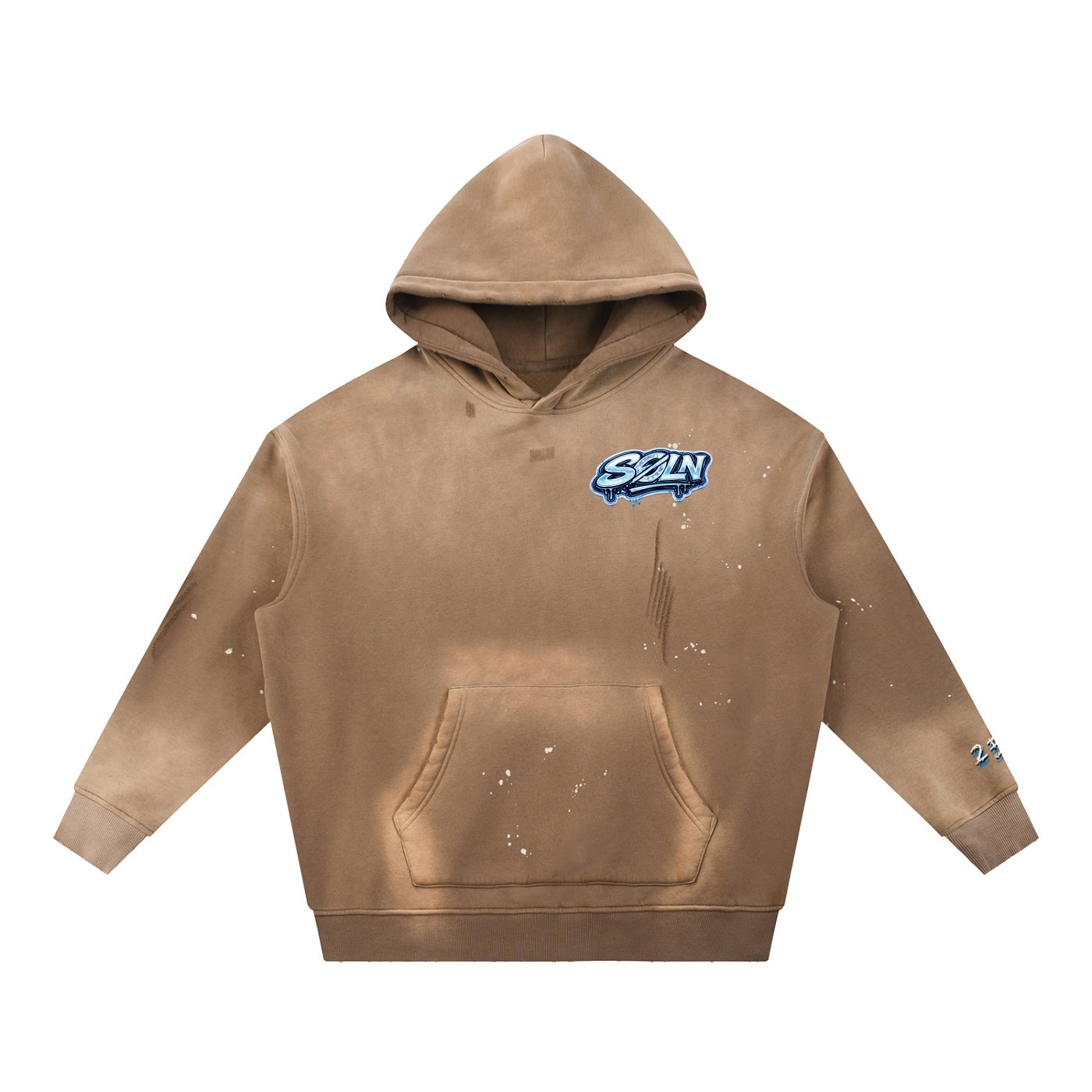 SØLN- Vintage Fleece Hoodie Core_Edition - Image 5