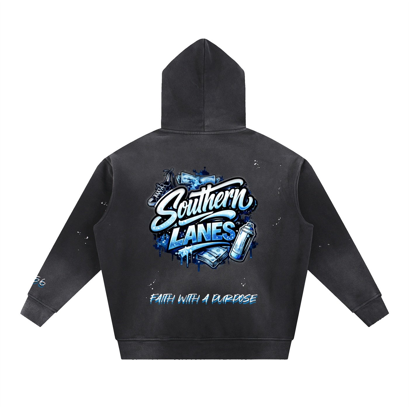 SØLN- Vintage Fleece Hoodie Core_Edition - Image 2