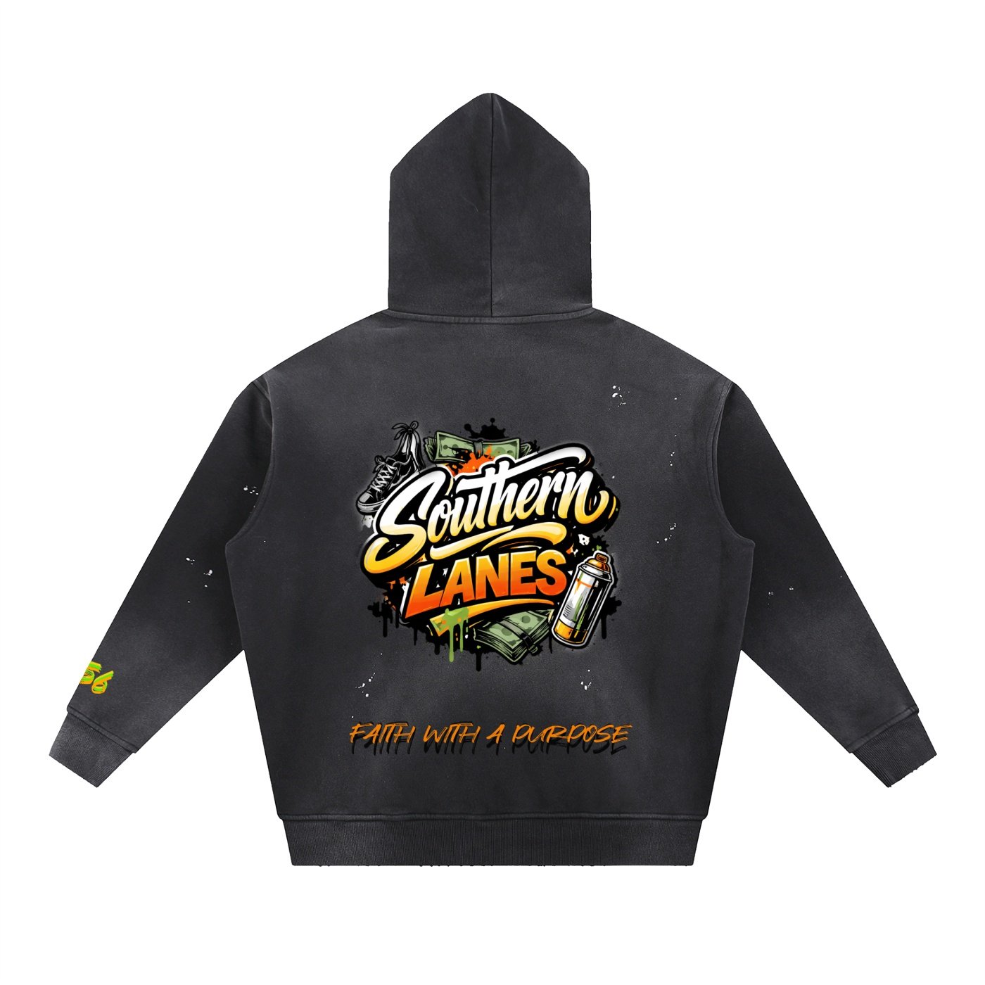 SØLN-Vintage Fleece Hoodie Core_Edition - Image 2