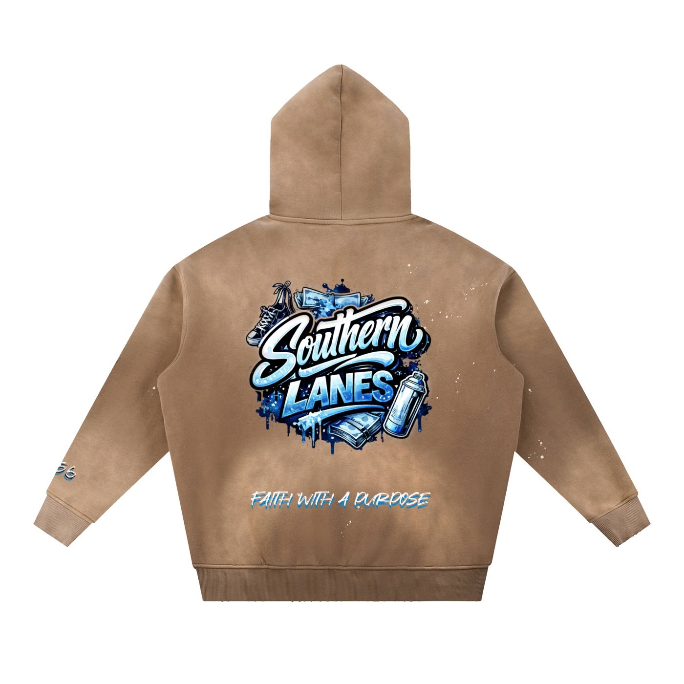 SØLN- Vintage Fleece Hoodie Core_Edition - Image 6