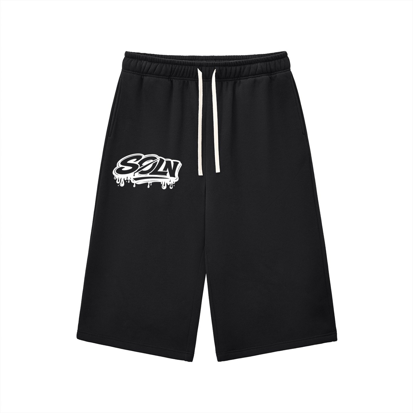 SØLN- Three-quarter Sweatpants_Drip
