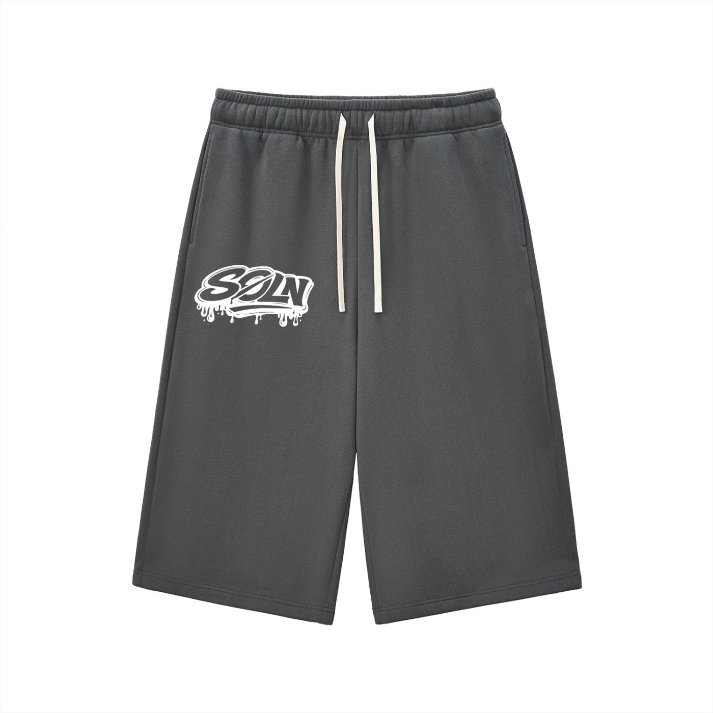 SØLN- Three-quarter Sweatpants_Drip - Image 5