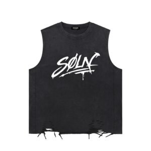 SØLN- Raw-Hem Tank Top