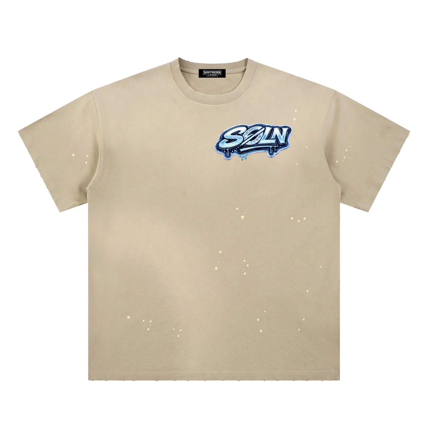 SØLN-Motion Paint Splatter T-Shirt - Image 3